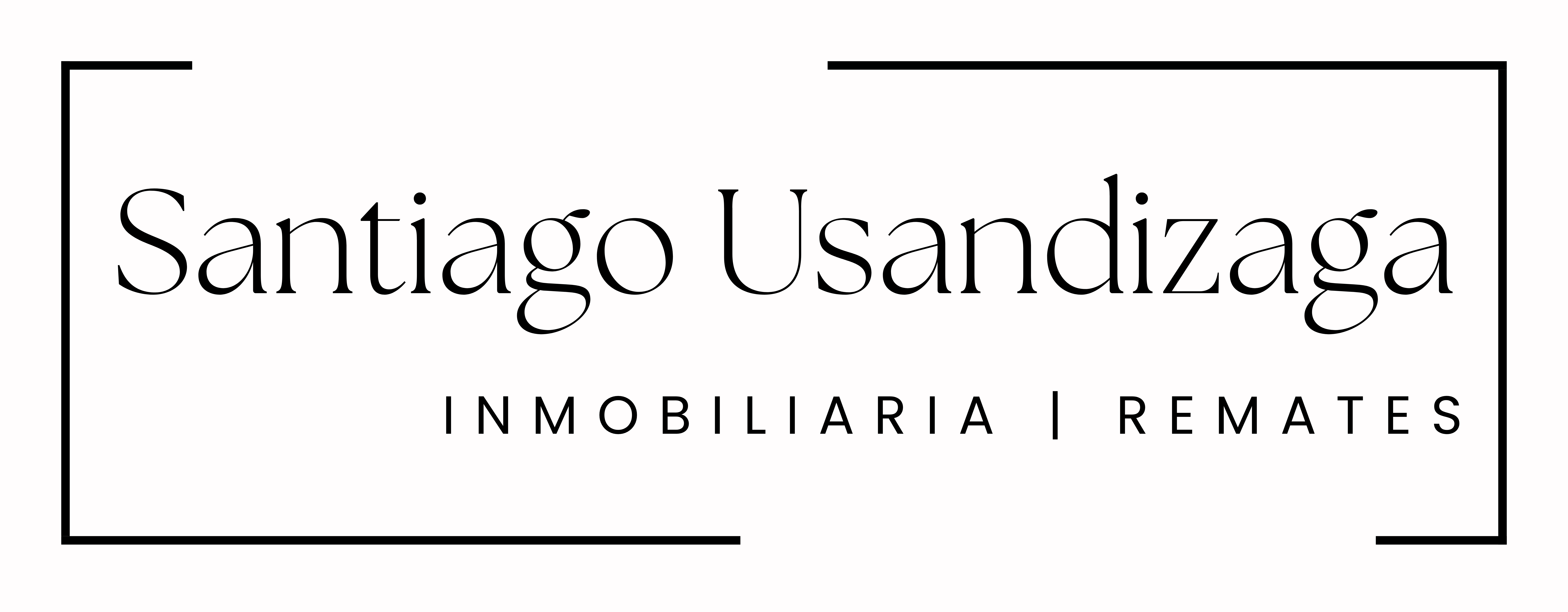 Santiago Usandizaga • Inmobiliaria | Remates
