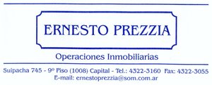 Ernesto Prezzia Propiedades