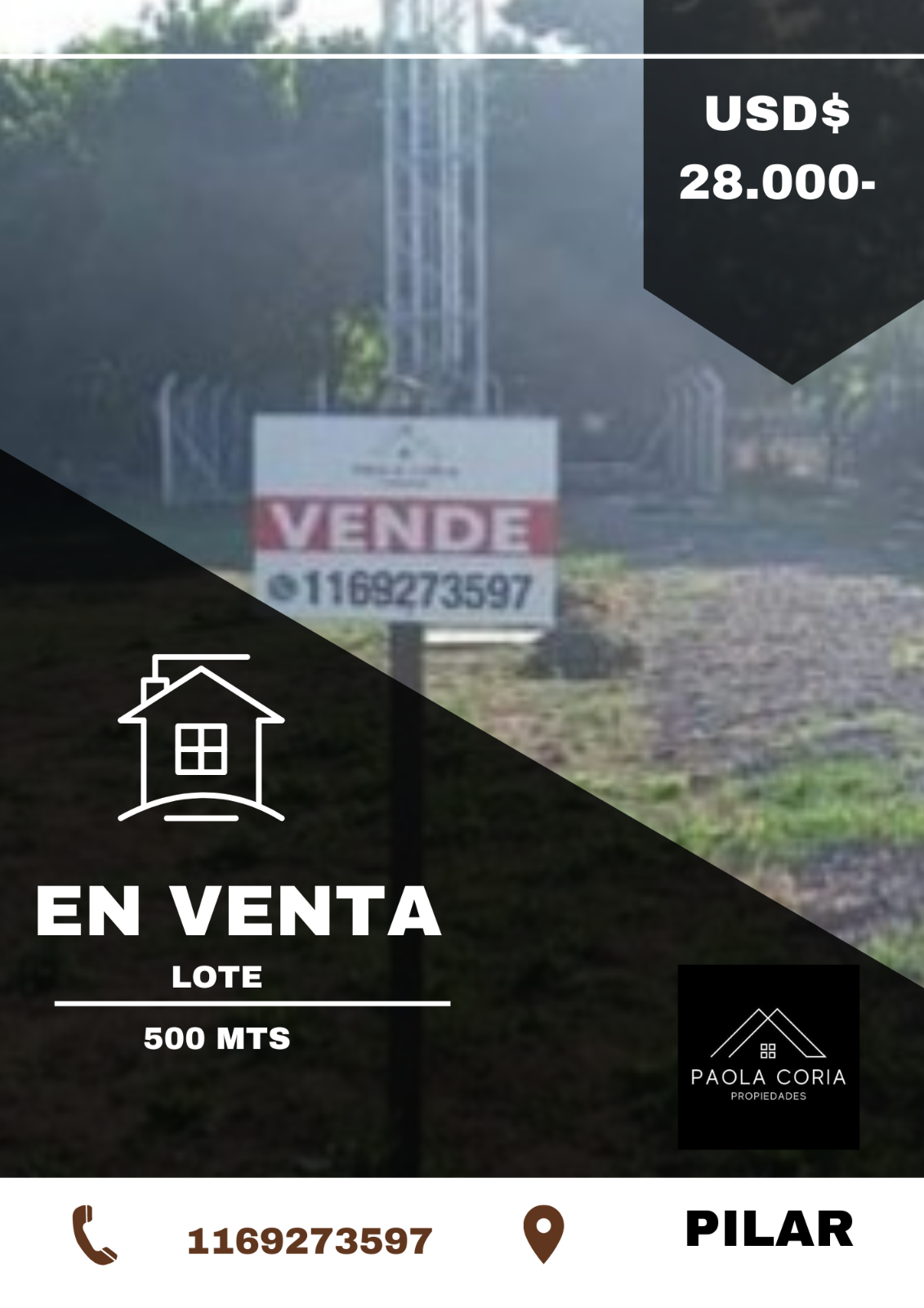 #2543814 | Venta | Lote | Pilar (Paola Coria Propiedades )