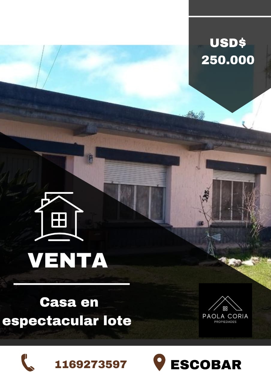#3108418 | Venta | Casa | Belen De Escobar (Paola Coria Propiedades )