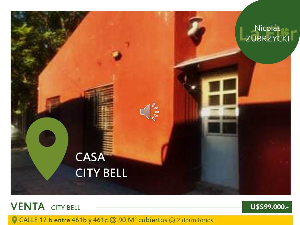 #2750323 | Venta | Casa | City Bell (La Flor)